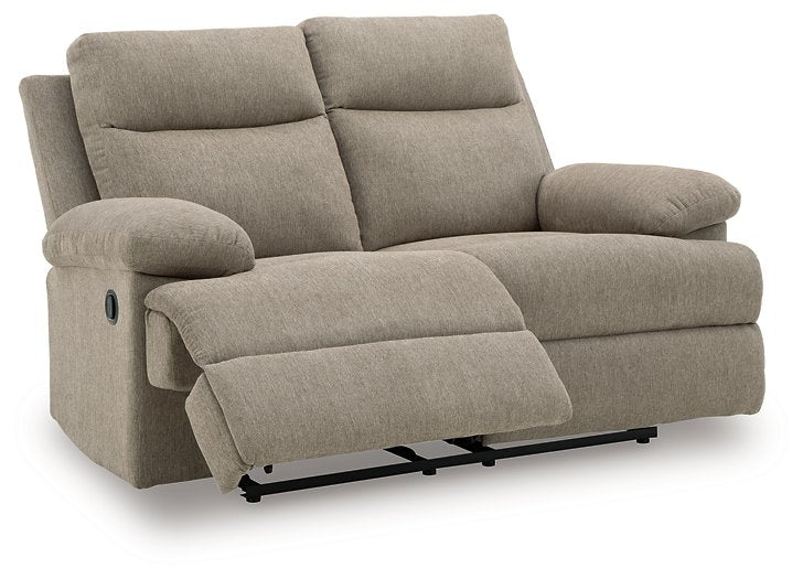 Side-Swipe Reclining Loveseat - Furniture Bros & Mattress (Bolingbrook, IL)