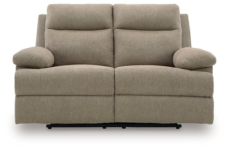 Side-Swipe Reclining Loveseat - Furniture Bros & Mattress (Bolingbrook, IL)