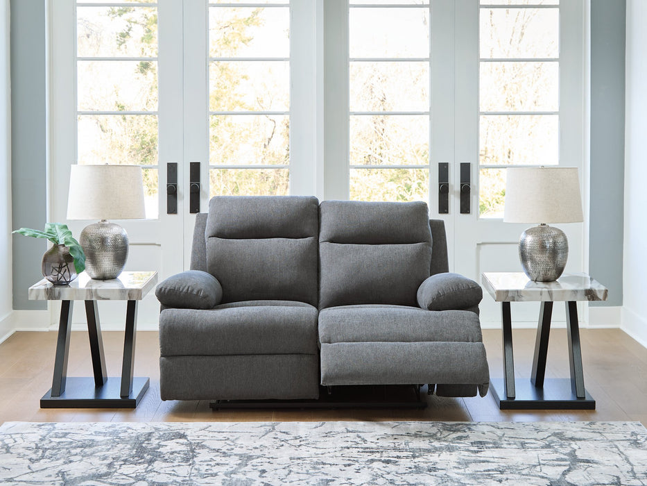 Side-Swipe Reclining Loveseat - Furniture Bros & Mattress (Bolingbrook, IL)