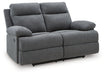 Side-Swipe Reclining Loveseat - Furniture Bros & Mattress (Bolingbrook, IL)
