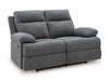 Side-Swipe Reclining Loveseat - Furniture Bros & Mattress (Bolingbrook, IL)