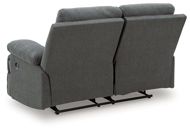 Side-Swipe Reclining Loveseat - Furniture Bros & Mattress (Bolingbrook, IL)