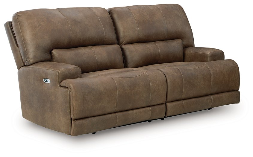 Beckley Place Power Reclining Sofa - Furniture Bros & Mattress (Bolingbrook, IL)