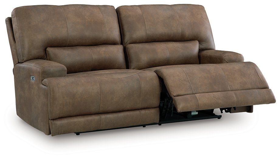 Beckley Place Power Reclining Sofa - Furniture Bros & Mattress (Bolingbrook, IL)