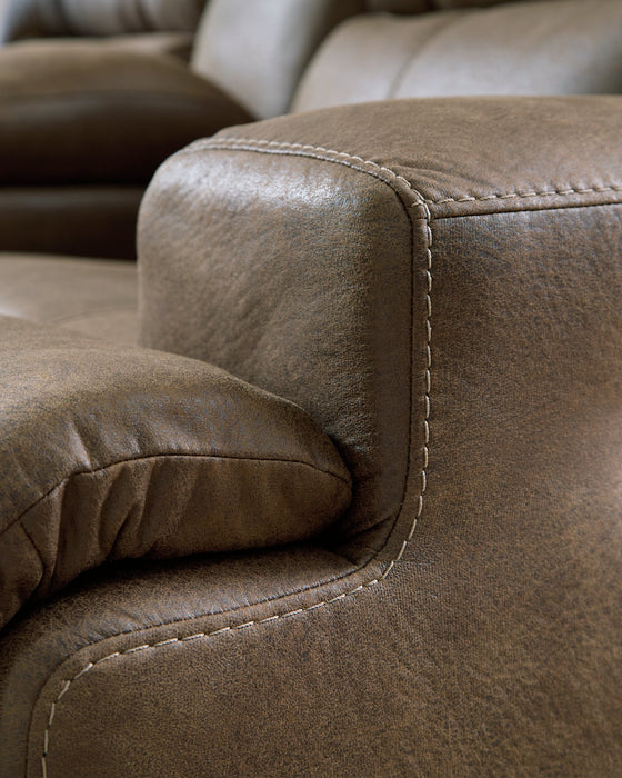 Beckley Place Reclining Living Room Set - Furniture Bros & Mattress (Bolingbrook, IL)