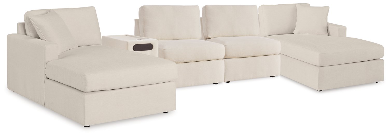 Modmax 5 Piece Sectional with Audio Console - Furniture Bros & Mattress (Bolingbrook, IL)
