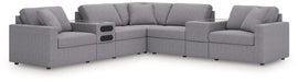 Modmax Balanced Sectional with Audio and Storage Consoles - Furniture Bros & Mattress (Bolingbrook, IL)