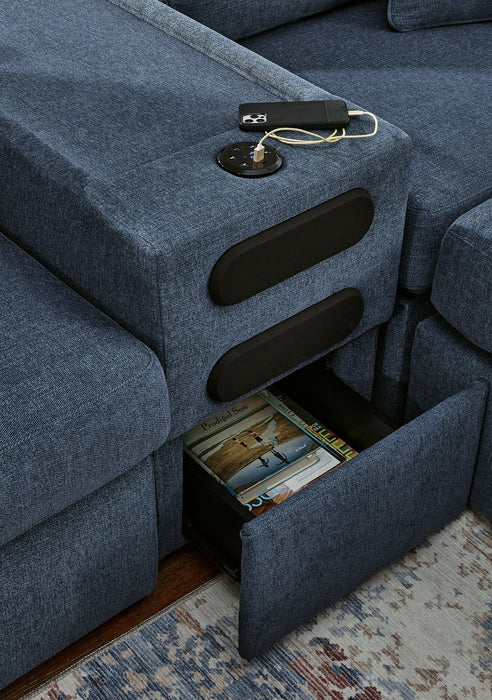 Modmax Sectional with Audio Console - Furniture Bros & Mattress (Bolingbrook, IL)