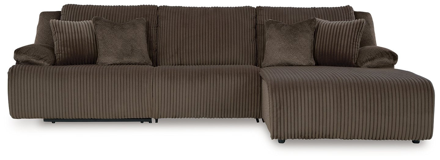 Top Tier Sectional Sofa Chaise - Furniture Bros & Mattress (Bolingbrook, IL)