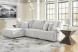 Top Tier Sectional Sofa Chaise - Furniture Bros & Mattress (Bolingbrook, IL)