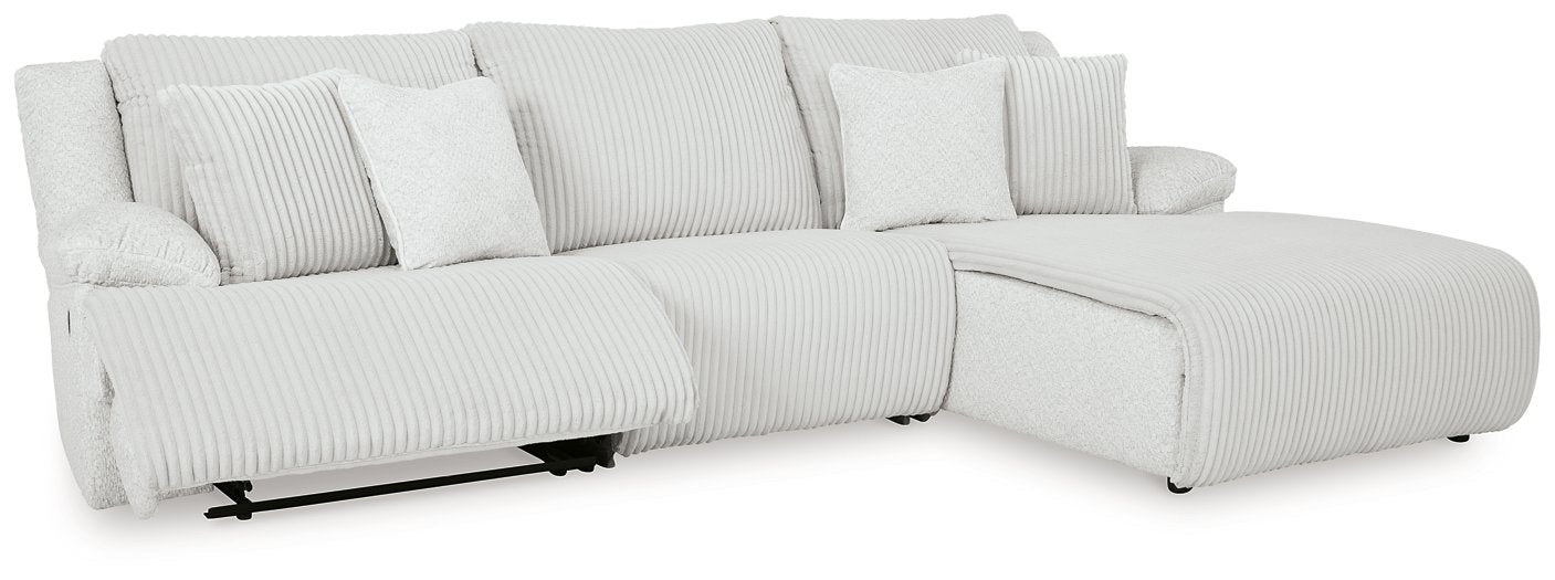 Top Tier Sectional Sofa Chaise - Furniture Bros & Mattress (Bolingbrook, IL)