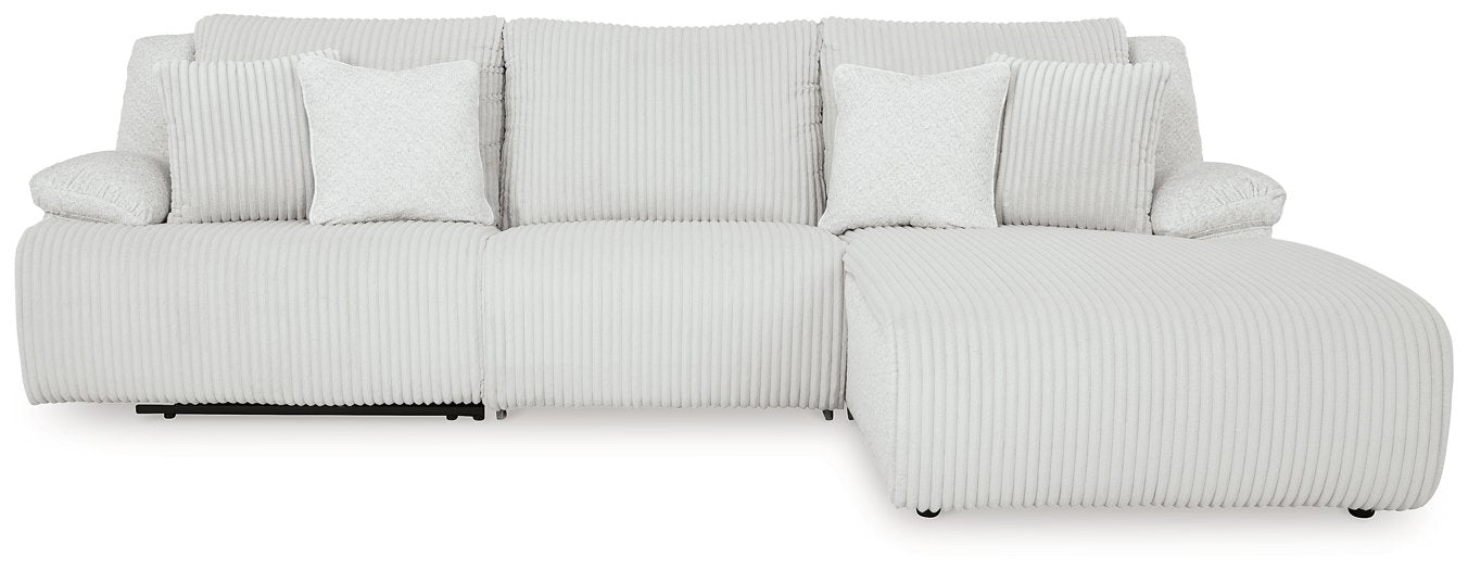 Top Tier Sectional Sofa Chaise - Furniture Bros & Mattress (Bolingbrook, IL)