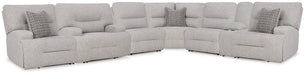 Acklen Place Power Reclining Sectional - Furniture Bros & Mattress (Bolingbrook, IL)