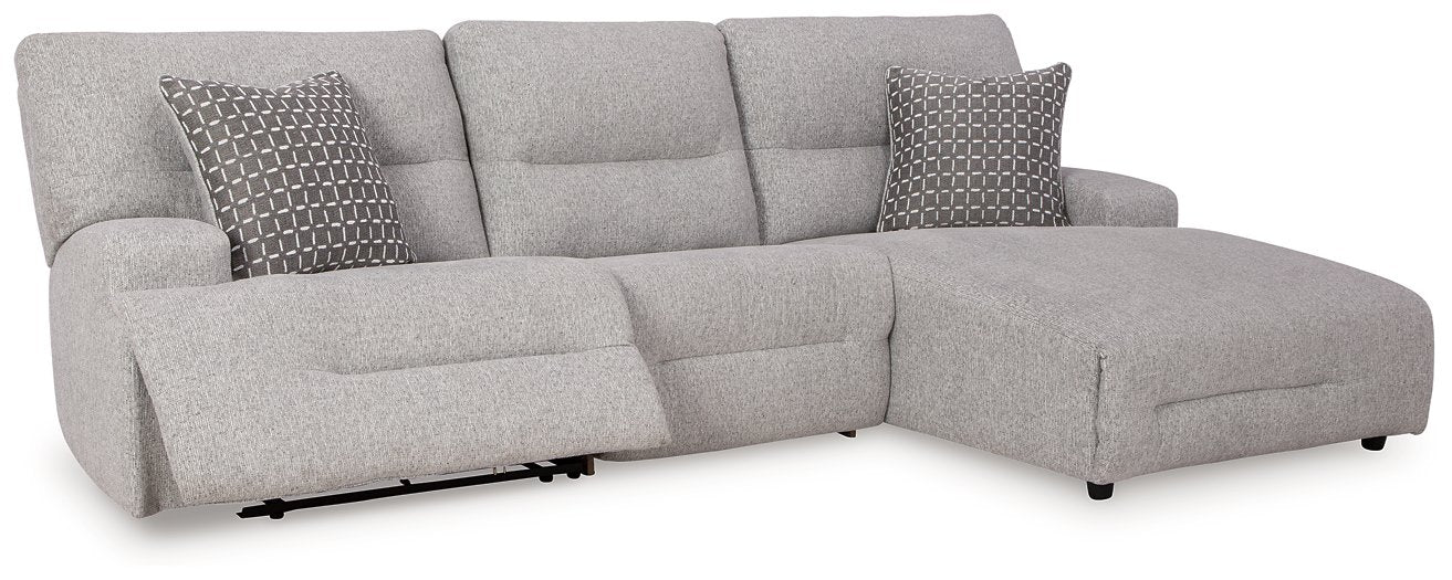 Acklen Place Power Reclining Sectional - Furniture Bros & Mattress (Bolingbrook, IL)