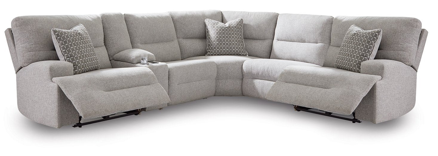 Acklen Place Power Reclining Sectional - Furniture Bros & Mattress (Bolingbrook, IL)