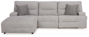 Acklen Place Power Reclining Sectional - Furniture Bros & Mattress (Bolingbrook, IL)