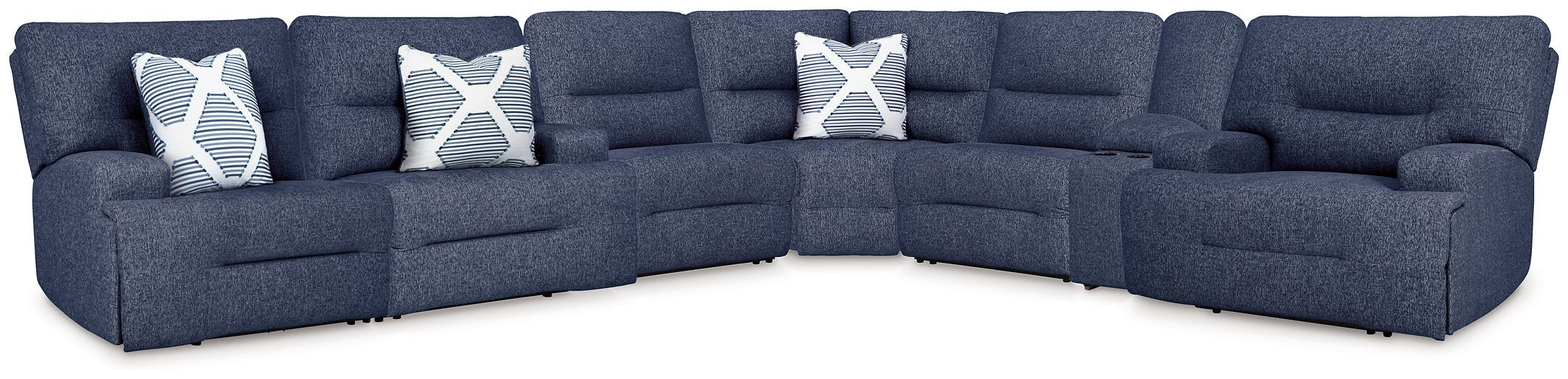 Acklen Place Power Reclining Sectional - Furniture Bros & Mattress (Bolingbrook, IL)
