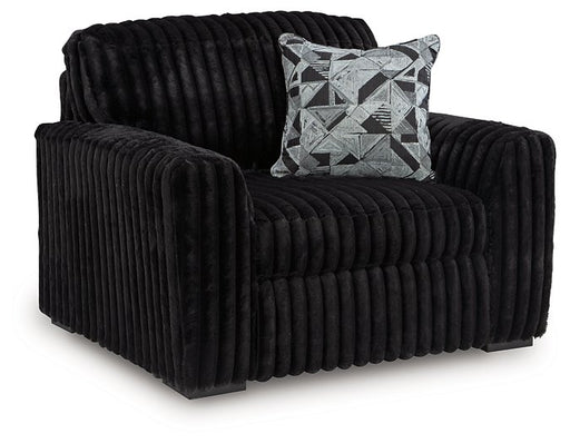 Midnight-Madness Oversized Chair - Furniture Bros & Mattress (Bolingbrook, IL)