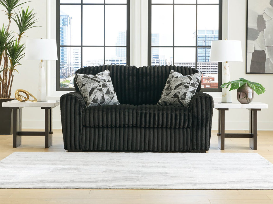Midnight-Madness Loveseat - Furniture Bros & Mattress (Bolingbrook, IL)