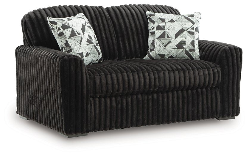 Midnight-Madness Loveseat - Furniture Bros & Mattress (Bolingbrook, IL)