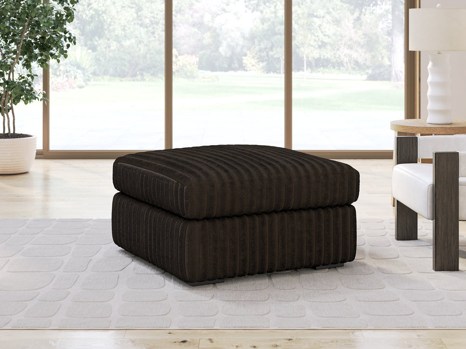 Midnight-Madness Oversized Accent Ottoman - Furniture Bros & Mattress (Bolingbrook, IL)