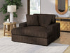 Midnight-Madness Oversized Chaise - Furniture Bros & Mattress (Bolingbrook, IL)