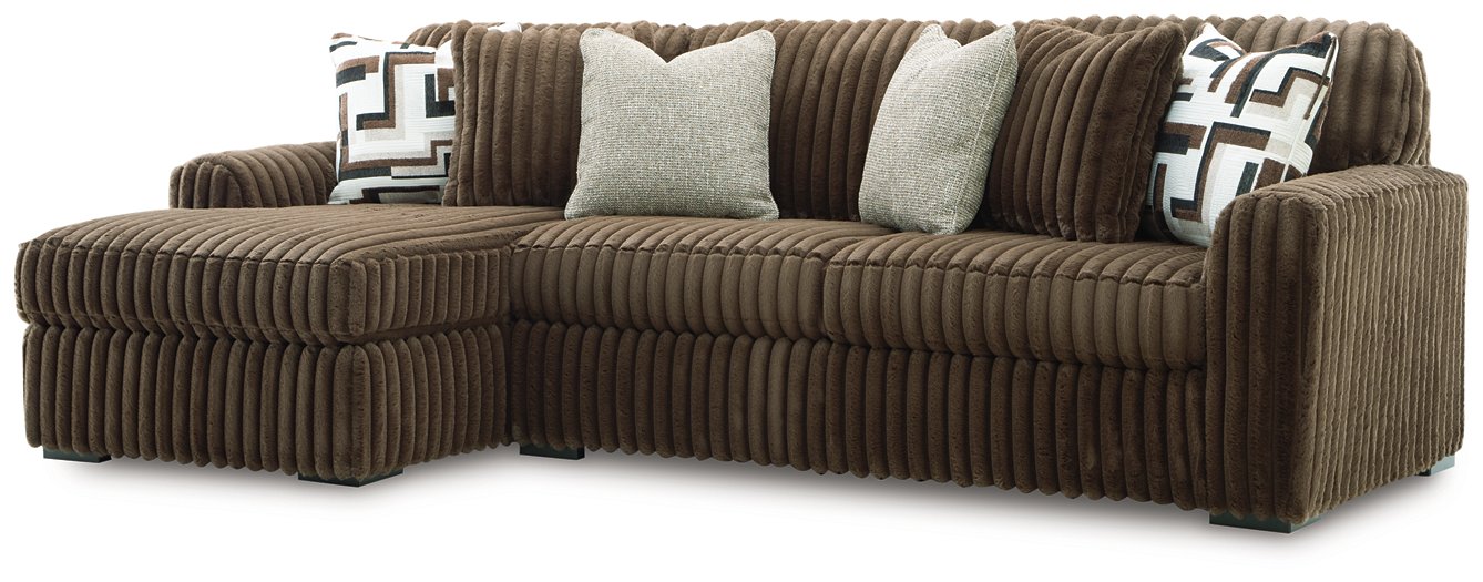 Midnight-Madness Sectional Sofa with Chaise - Furniture Bros & Mattress (Bolingbrook, IL)