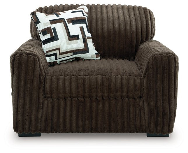 Midnight-Madness Oversized Chair - Furniture Bros & Mattress (Bolingbrook, IL)