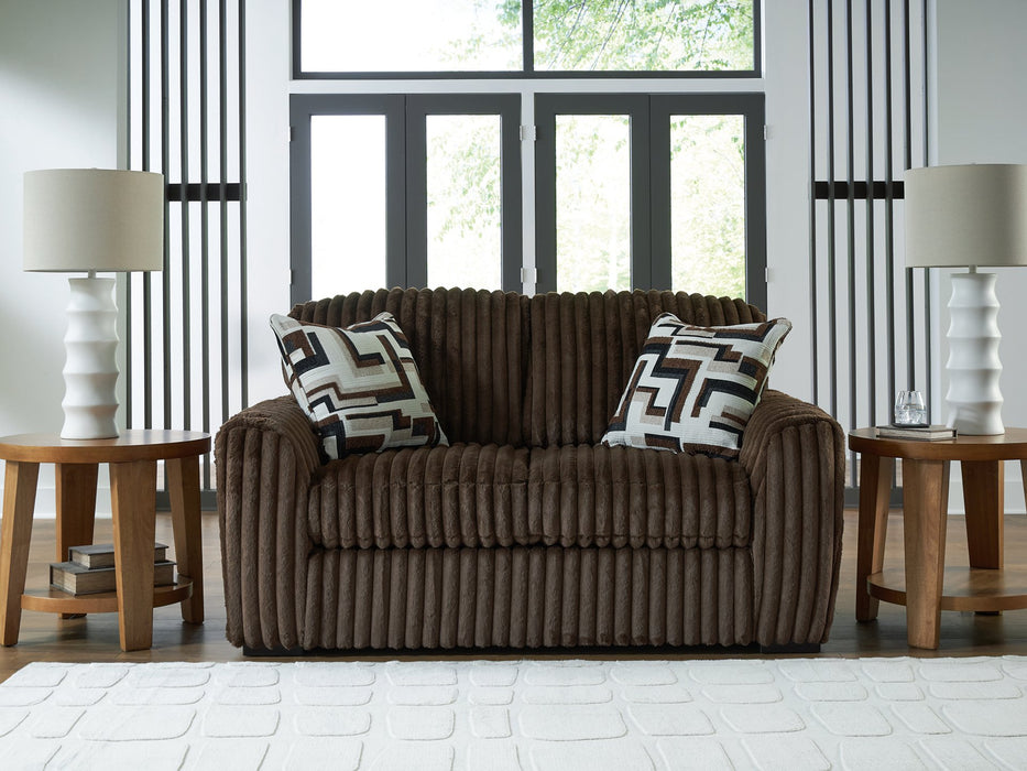 Midnight-Madness Loveseat - Furniture Bros & Mattress (Bolingbrook, IL)