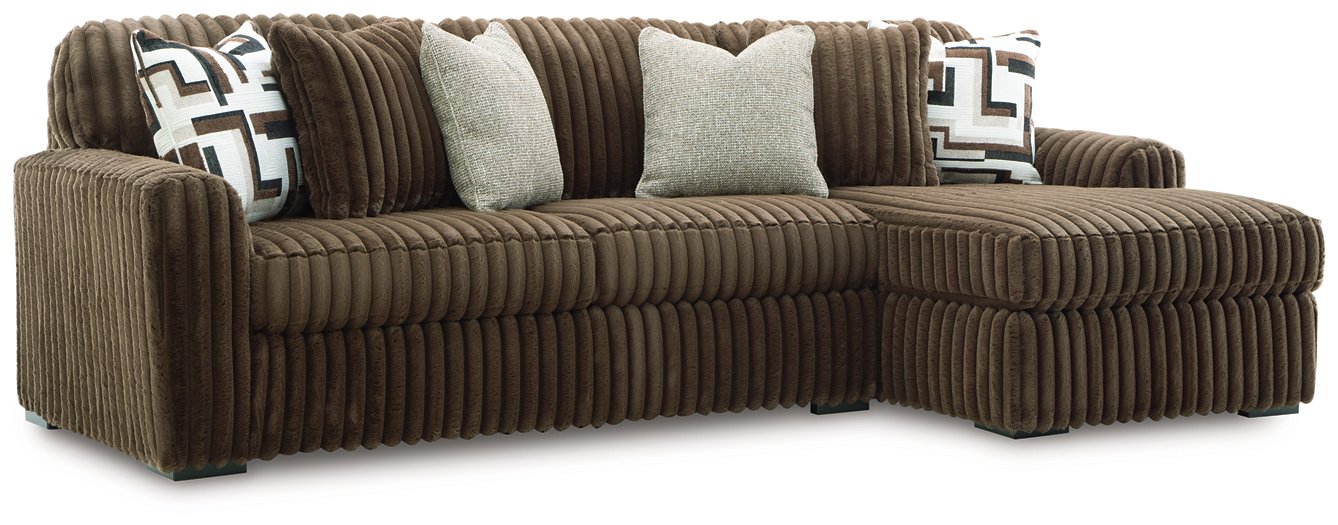 Midnight-Madness Sectional Sofa with Chaise - Furniture Bros & Mattress (Bolingbrook, IL)