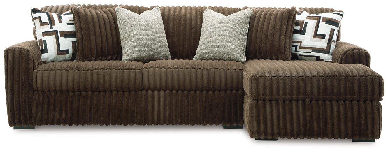 Midnight-Madness Sectional Sofa with Chaise - Furniture Bros & Mattress (Bolingbrook, IL)