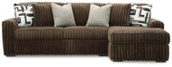 Midnight-Madness Sectional Sofa with Chaise - Furniture Bros & Mattress (Bolingbrook, IL)