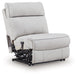 Social Pointe Reclining Sectional with Storage Console - Furniture Bros & Mattress (Bolingbrook, IL)