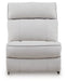 Social Pointe Reclining Sectional with Storage Console - Furniture Bros & Mattress (Bolingbrook, IL)