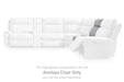 Social Pointe Reclining Sectional with Storage Console - Furniture Bros & Mattress (Bolingbrook, IL)