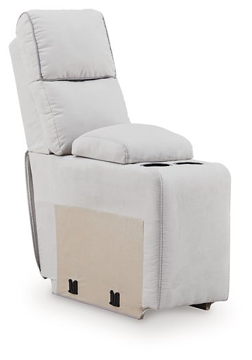Social Pointe Reclining Sectional with Storage Console - Furniture Bros & Mattress (Bolingbrook, IL)