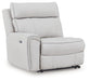 Social Pointe Reclining Sectional with Storage Console - Furniture Bros & Mattress (Bolingbrook, IL)