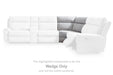 Social Pointe Reclining Sectional with Storage Console - Furniture Bros & Mattress (Bolingbrook, IL)