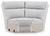 Social Pointe Reclining Sectional with Storage Console - Furniture Bros & Mattress (Bolingbrook, IL)