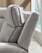 Social Pointe Reclining Sectional with Storage Console - Furniture Bros & Mattress (Bolingbrook, IL)