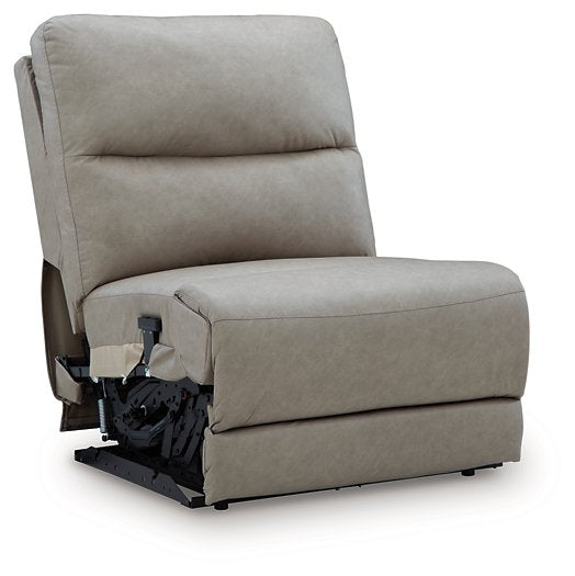 Narwhal Place Reclining Sectional with Storage Console - Furniture Bros & Mattress (Bolingbrook, IL)