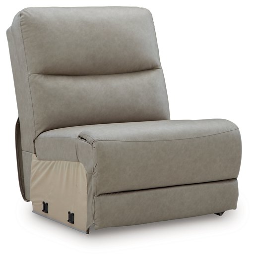 Narwhal Place Reclining Sectional with Storage Console - Furniture Bros & Mattress (Bolingbrook, IL)