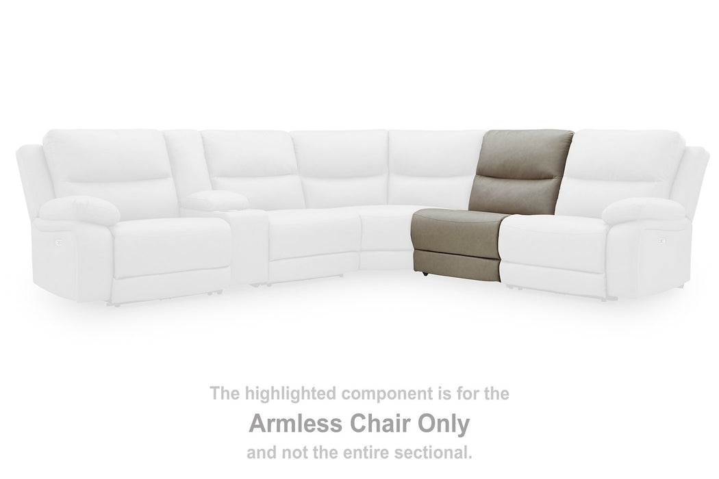 Narwhal Place Reclining Sectional with Storage Console - Furniture Bros & Mattress (Bolingbrook, IL)