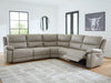 Narwhal Place Power Reclining Sectional - Furniture Bros & Mattress (Bolingbrook, IL)