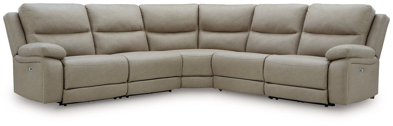 Narwhal Place Power Reclining Sectional - Furniture Bros & Mattress (Bolingbrook, IL)