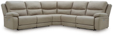 Narwhal Place Power Reclining Sectional - Furniture Bros & Mattress (Bolingbrook, IL)