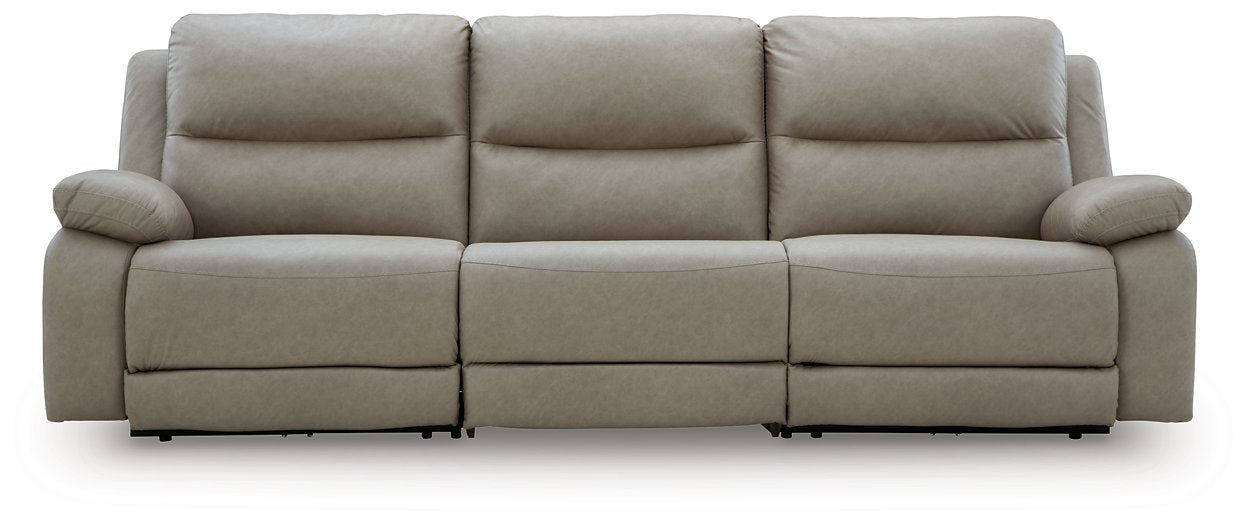 Narwhal Place Power Reclining Sectional - Furniture Bros & Mattress (Bolingbrook, IL)