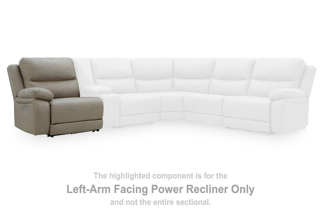 Narwhal Place Power Reclining Sectional - Furniture Bros & Mattress (Bolingbrook, IL)