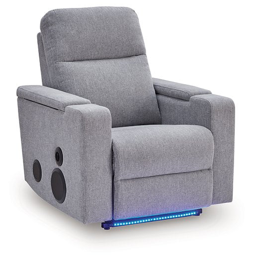 Pineland Power Glider Recliner with Audio System - Furniture Bros & Mattress (Bolingbrook, IL)