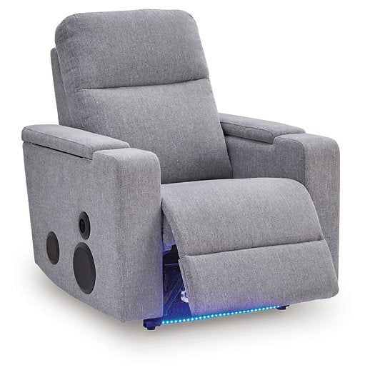 Pineland Power Glider Recliner with Audio System - Furniture Bros & Mattress (Bolingbrook, IL)